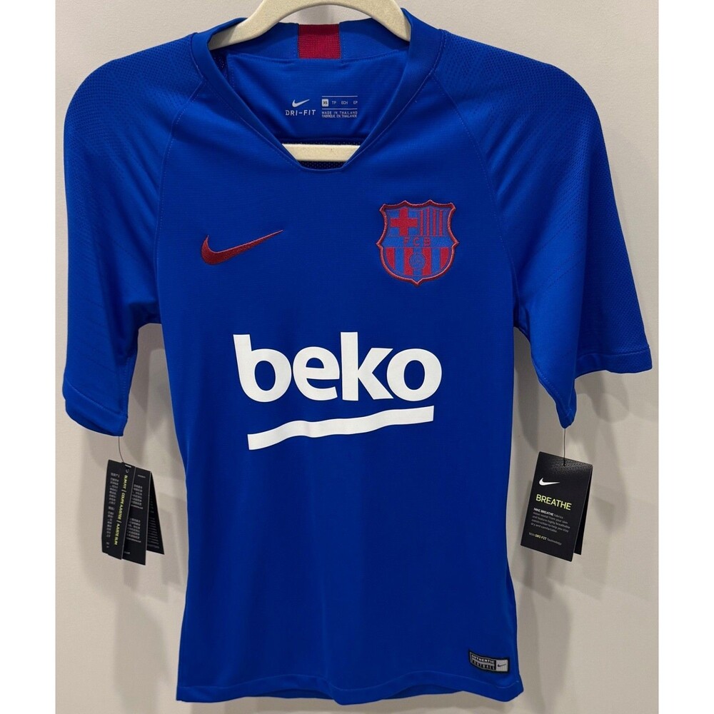 NWT - FC Barcelona - Nike Soccer Jersey - Men's XS - NEW - FCB - Beko